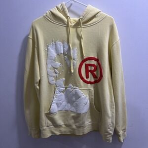 Joy Divizn Fight Club Tyler Durden Yellow  Sz M Hoodie